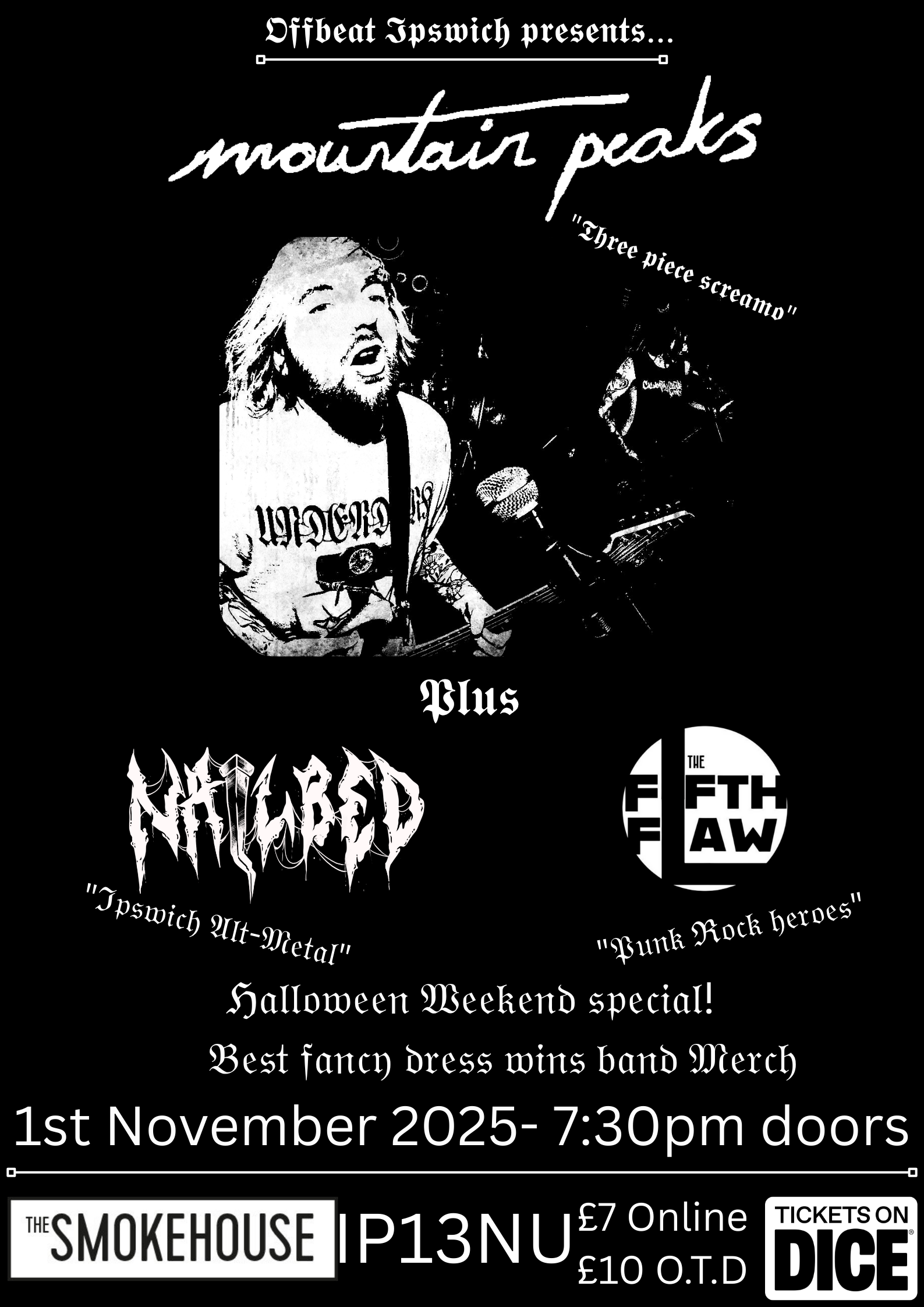 mountain peaks / Nailbed / The Fifth Flaw