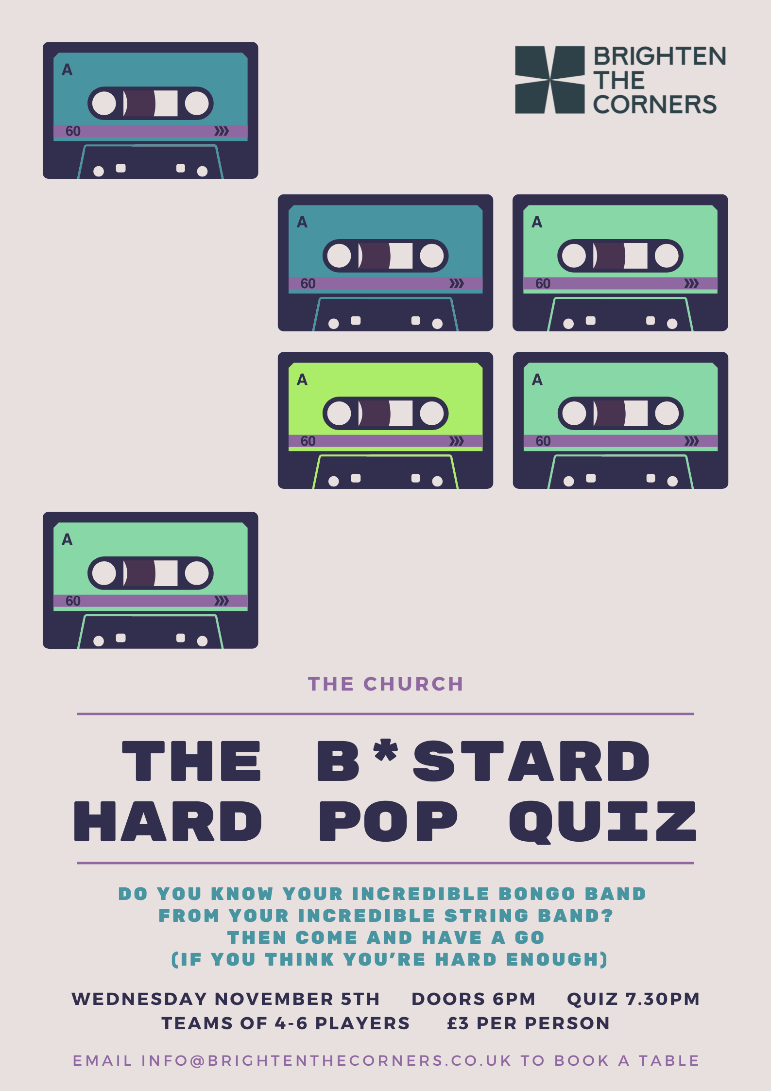 The B*stard Hard Pop Quiz