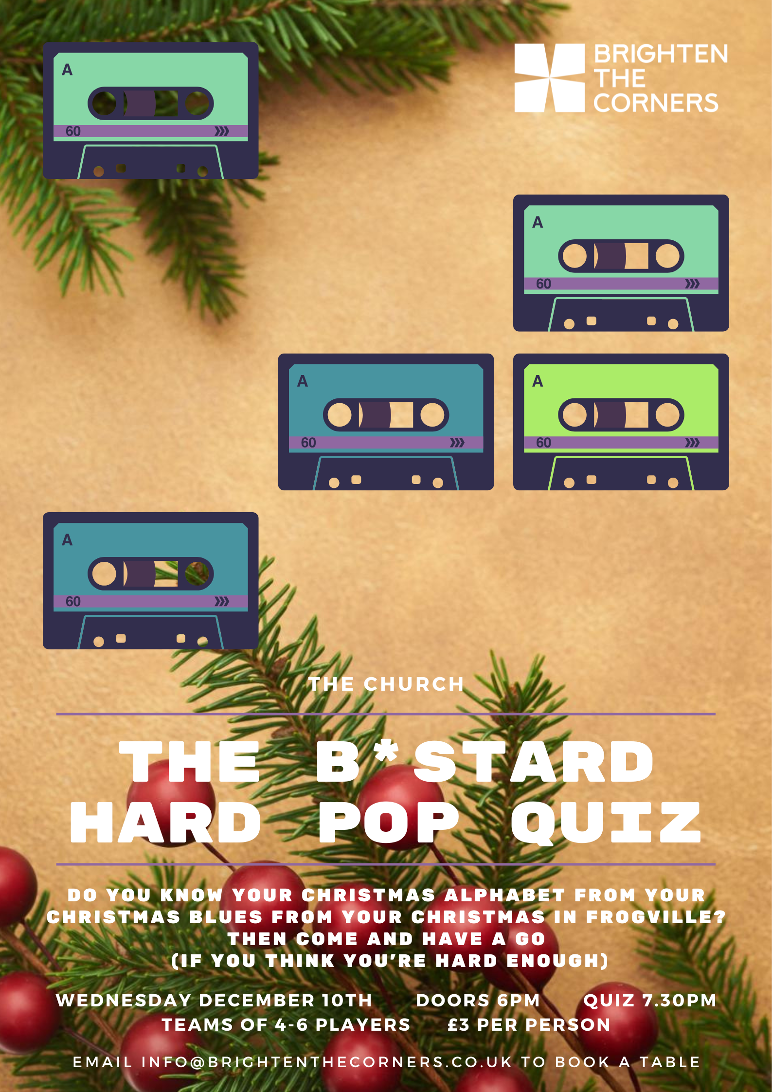 The B*stard Hard Pop Quiz
