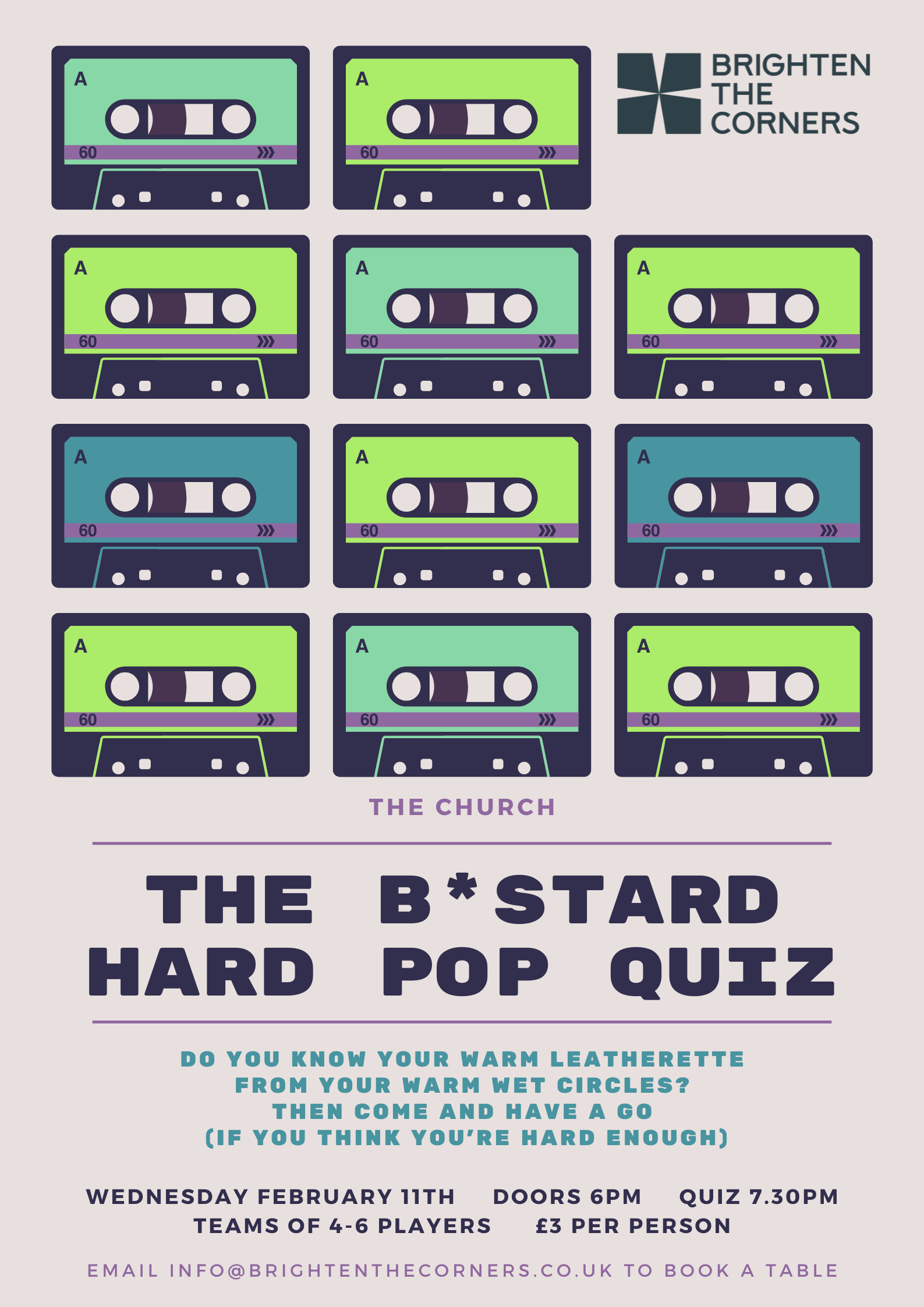 The B*stard Hard Pop Quiz 