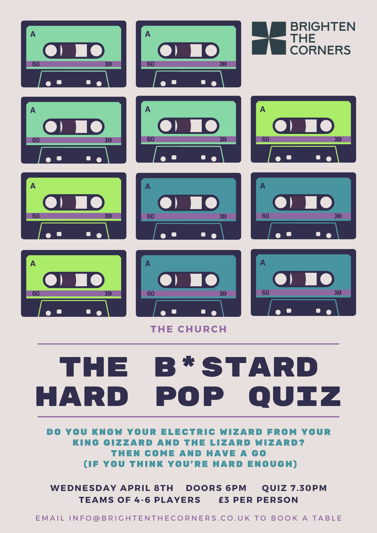 The B*stard Hard Pop Quiz 