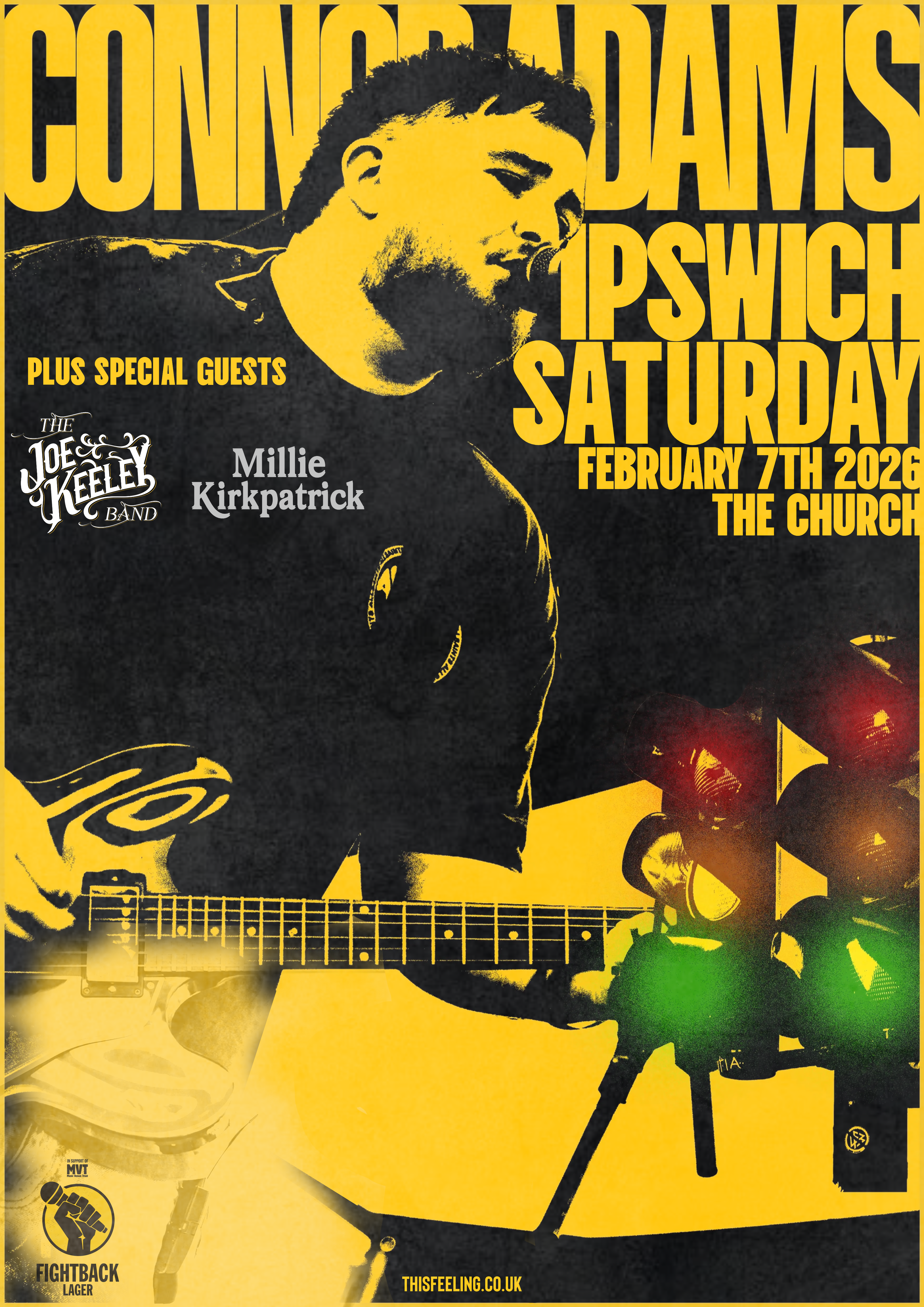 Connor Adams / The Joe Keeley Band&nbsp;/ Millie Kirkpatrick