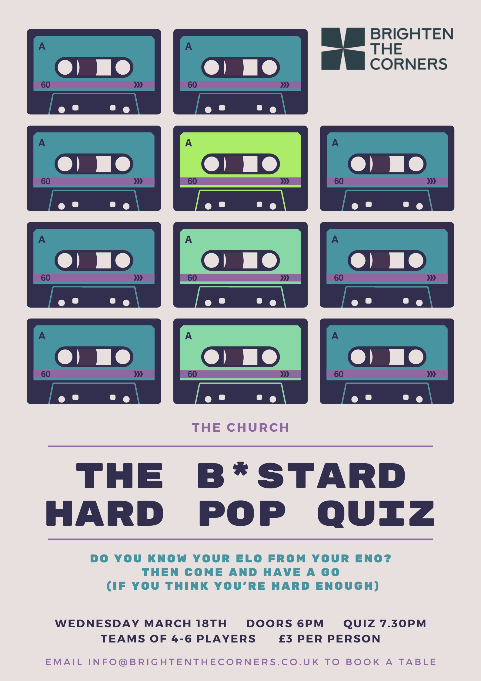 The B*stard Hard Pop Quiz 