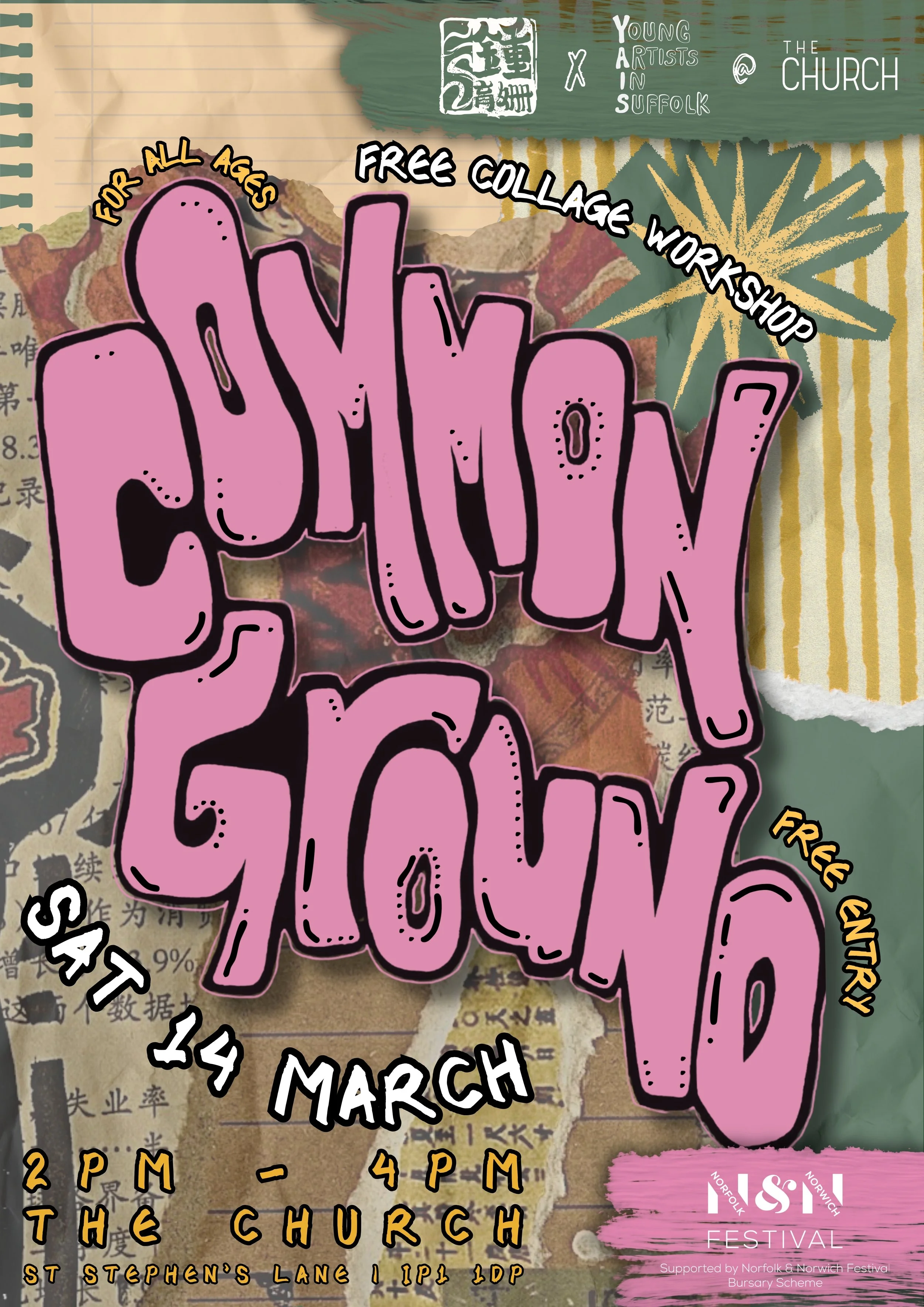 Common Ground Collage Workshop