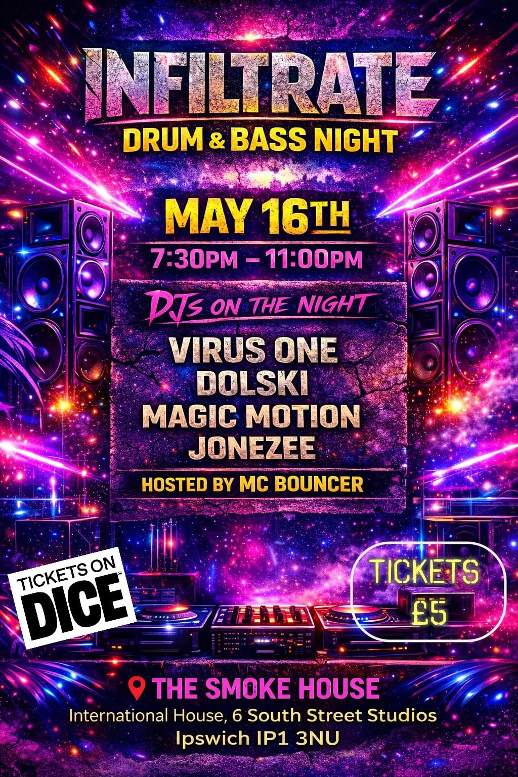 Infiltrate: Virus 1 / Magic Motion / Dolski / Jonezee