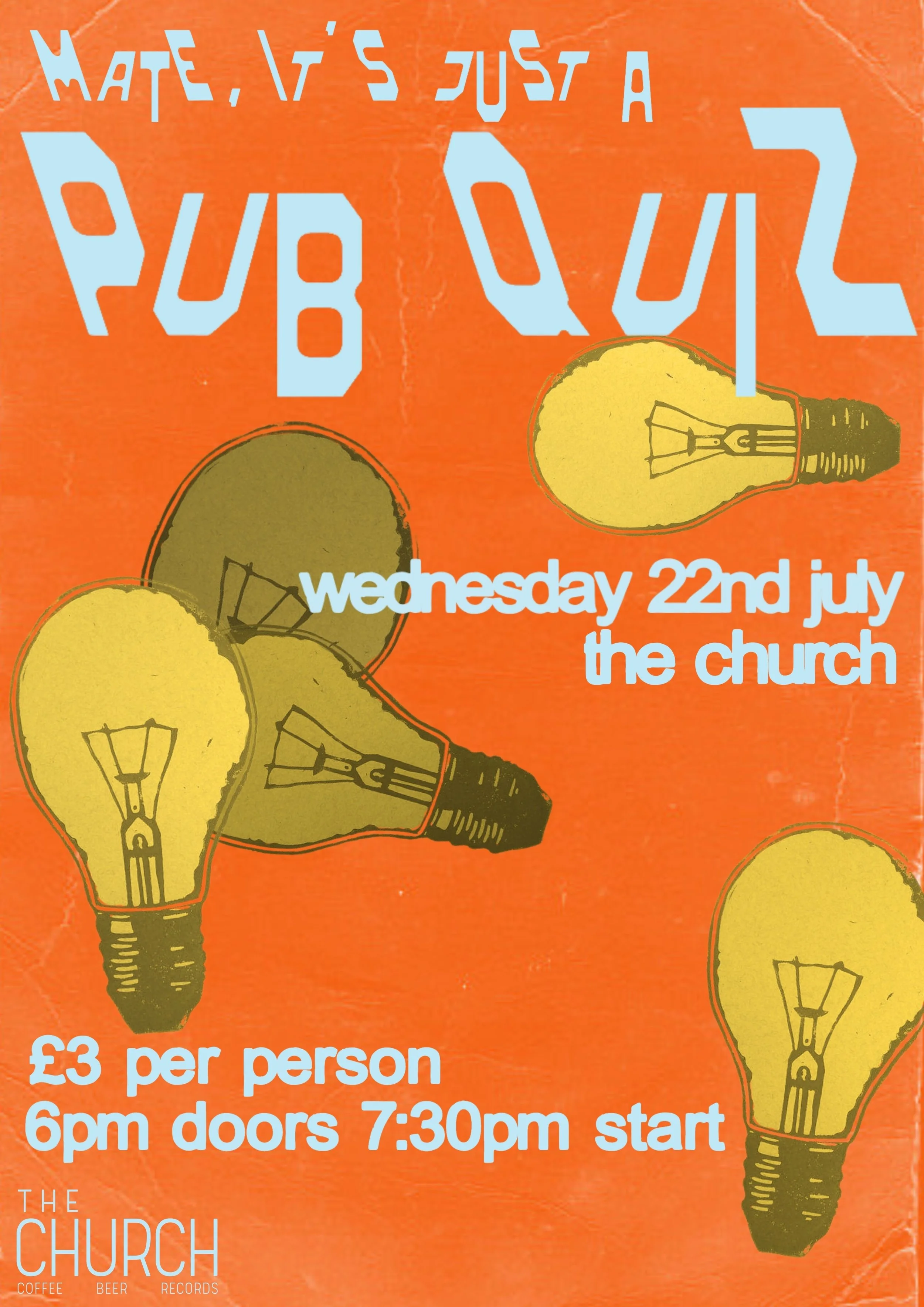 Mate, it’s just a Pub Quiz 