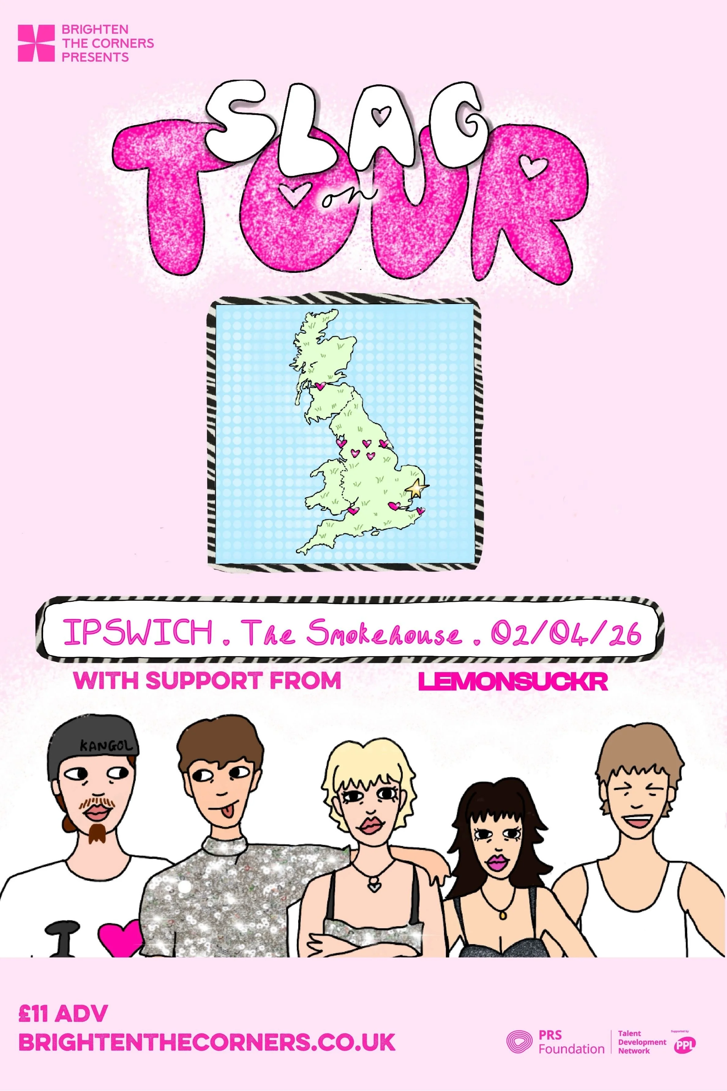 BTCP: SLAG / LEMONSUCKR *SOLD OUT*