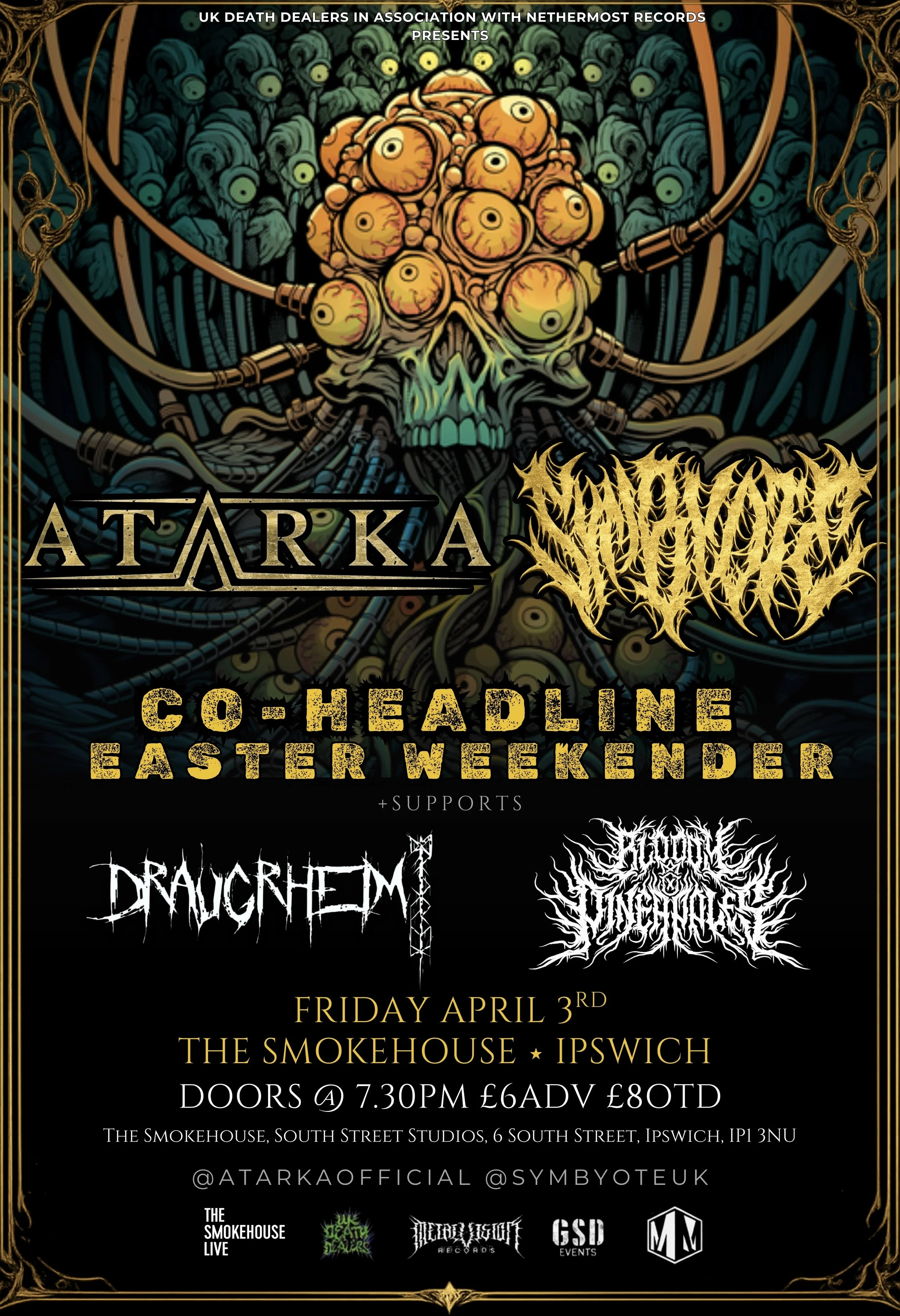 Bloody Pineapples / Draugrheim / Symbyote / Atarka