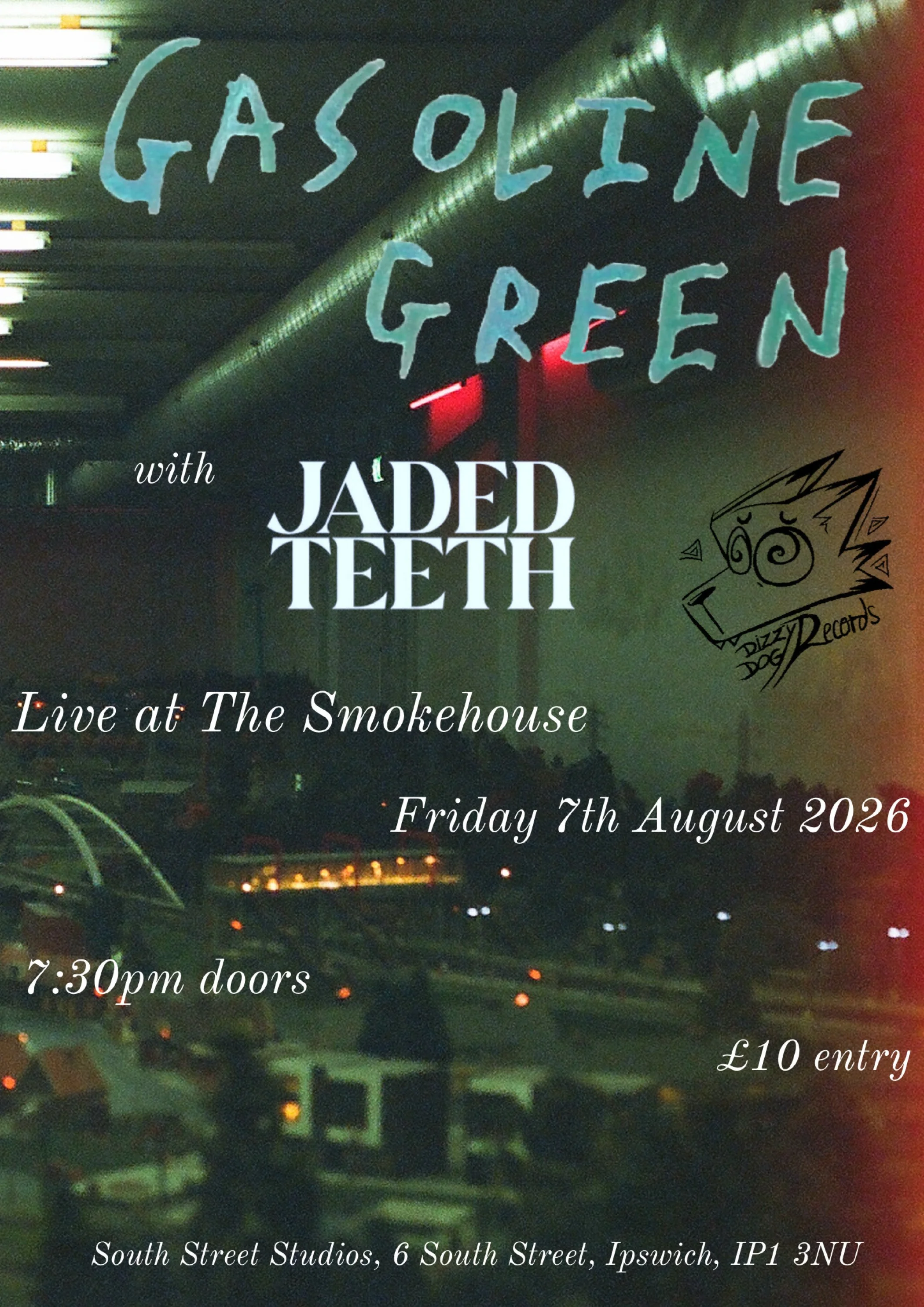 Gasoline Green / Jaded Teeth