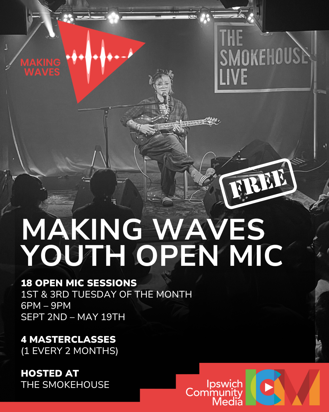 Making Waves Youth Open Mic — Brighten The Corners