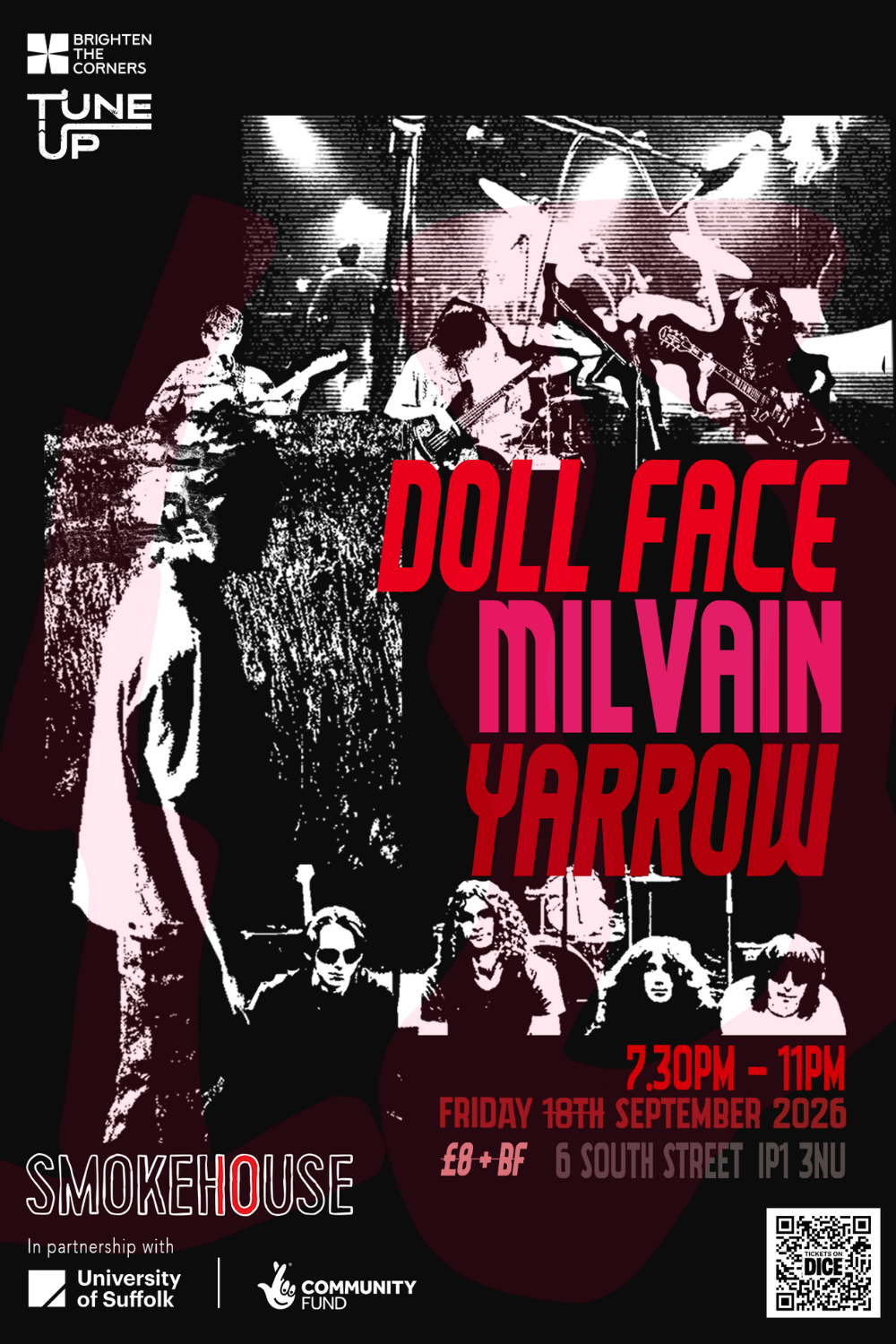 BTCP &amp; Tune Up: Doll Face / Milvain / Yarrow