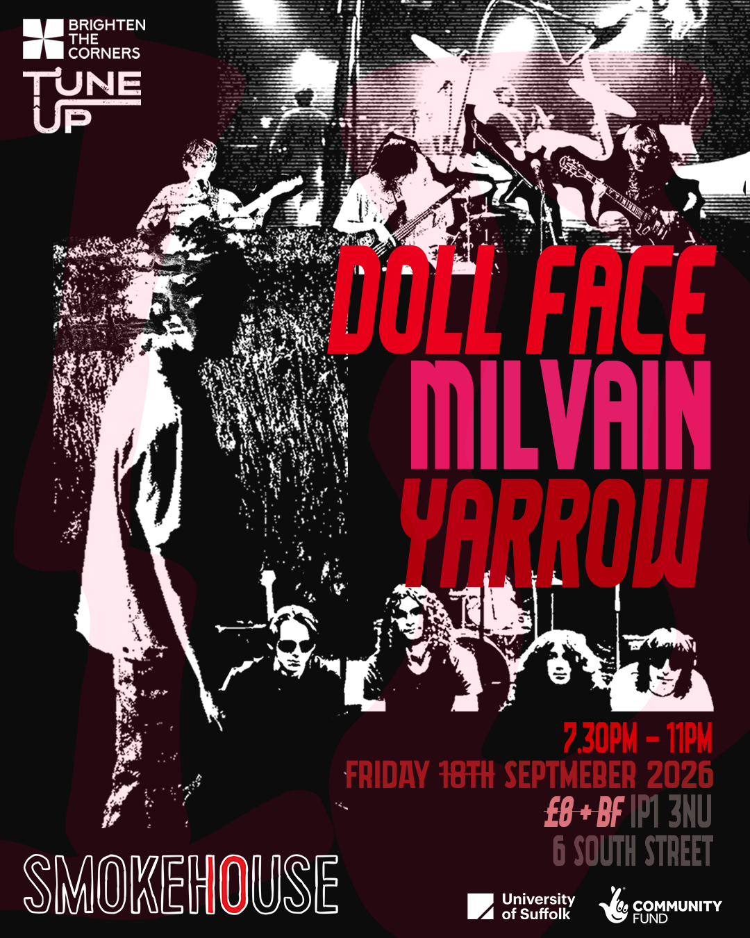 BTCP &amp; Tune Up: Doll Face / Milvain / Yarrow