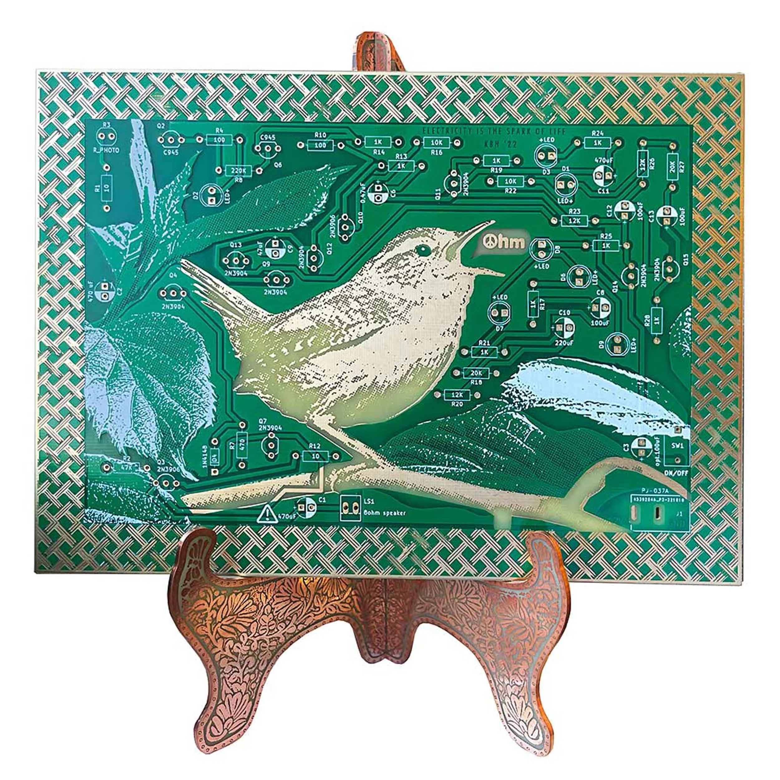 Kelly Heaton's iconic Pretty Bird circuit design
