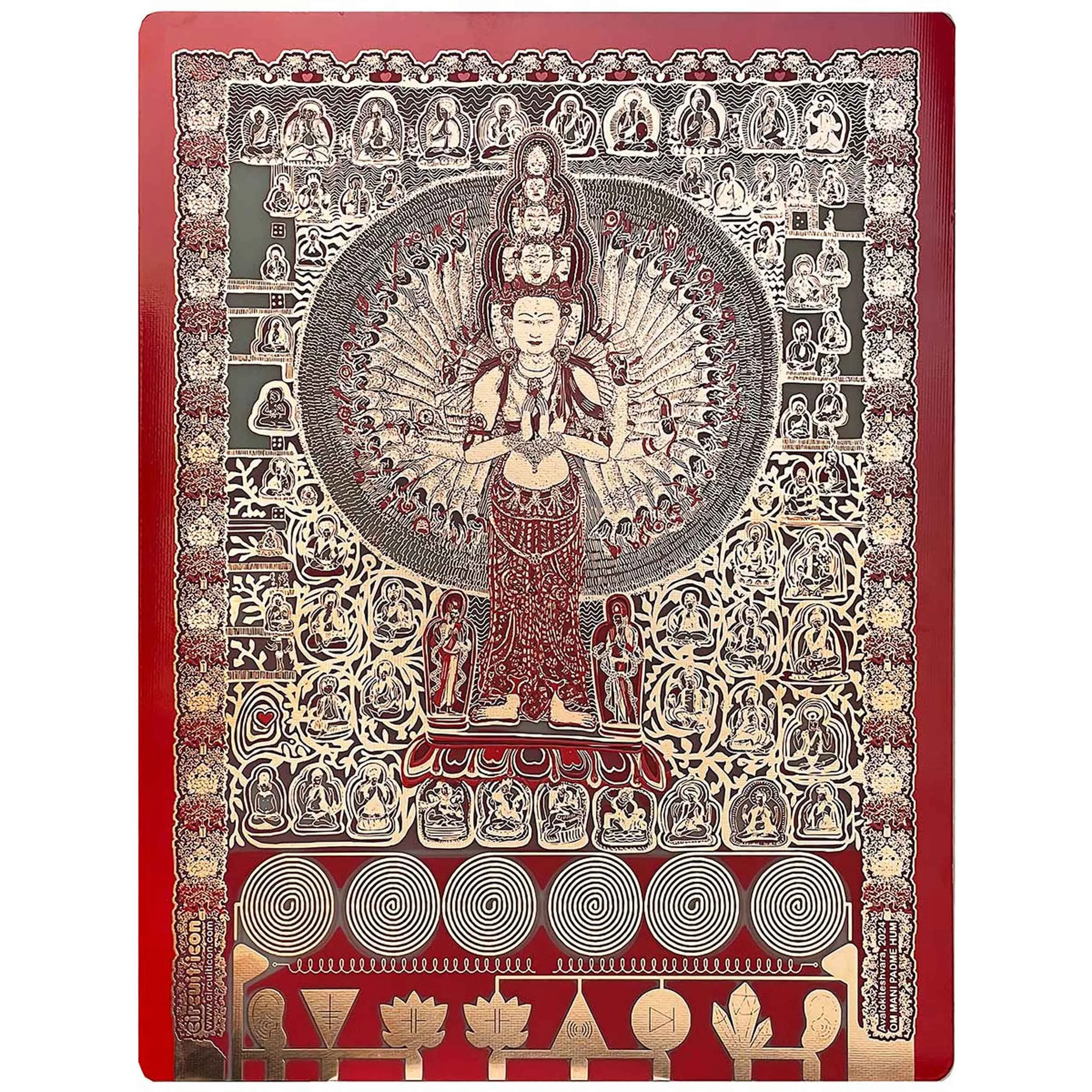 Avalokiteshvara: a crystal radio who hears the voices of all in need