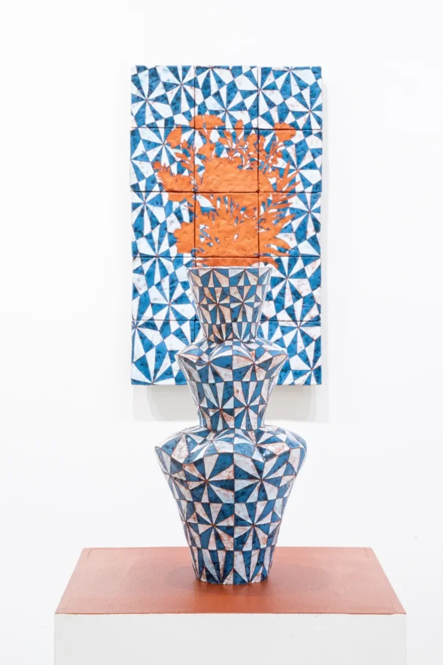 THE ARRANGEMENT, Vessel and Tile Panel Installation