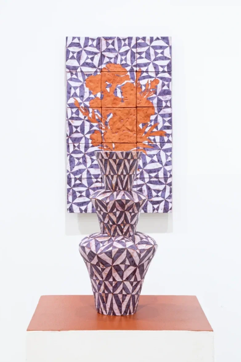 THE ARRANGEMENT, Vessel and Tile Panel Installation