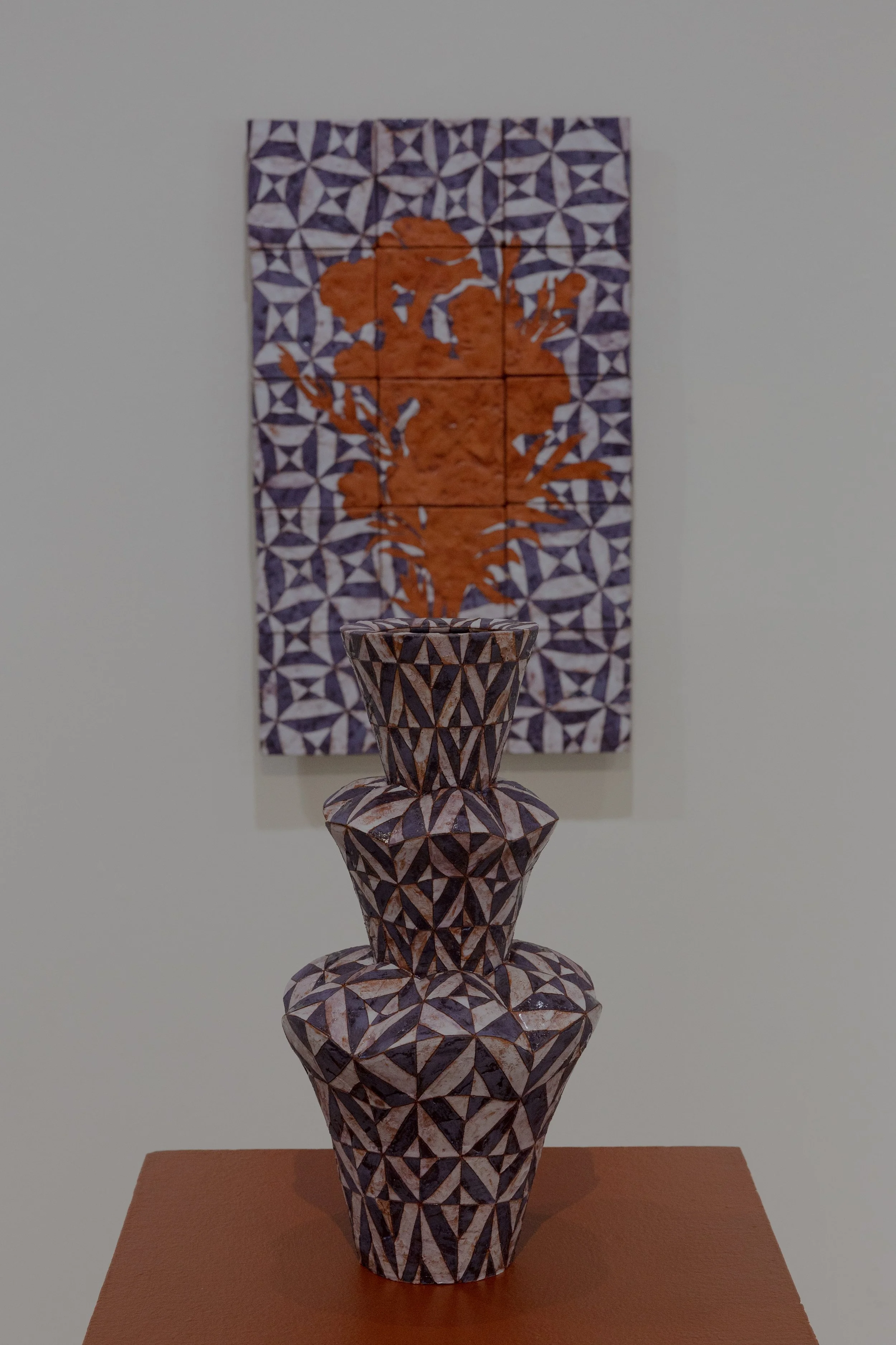 THE ARRANGEMENT No. 1, Vessel and Tile Panel Installation
