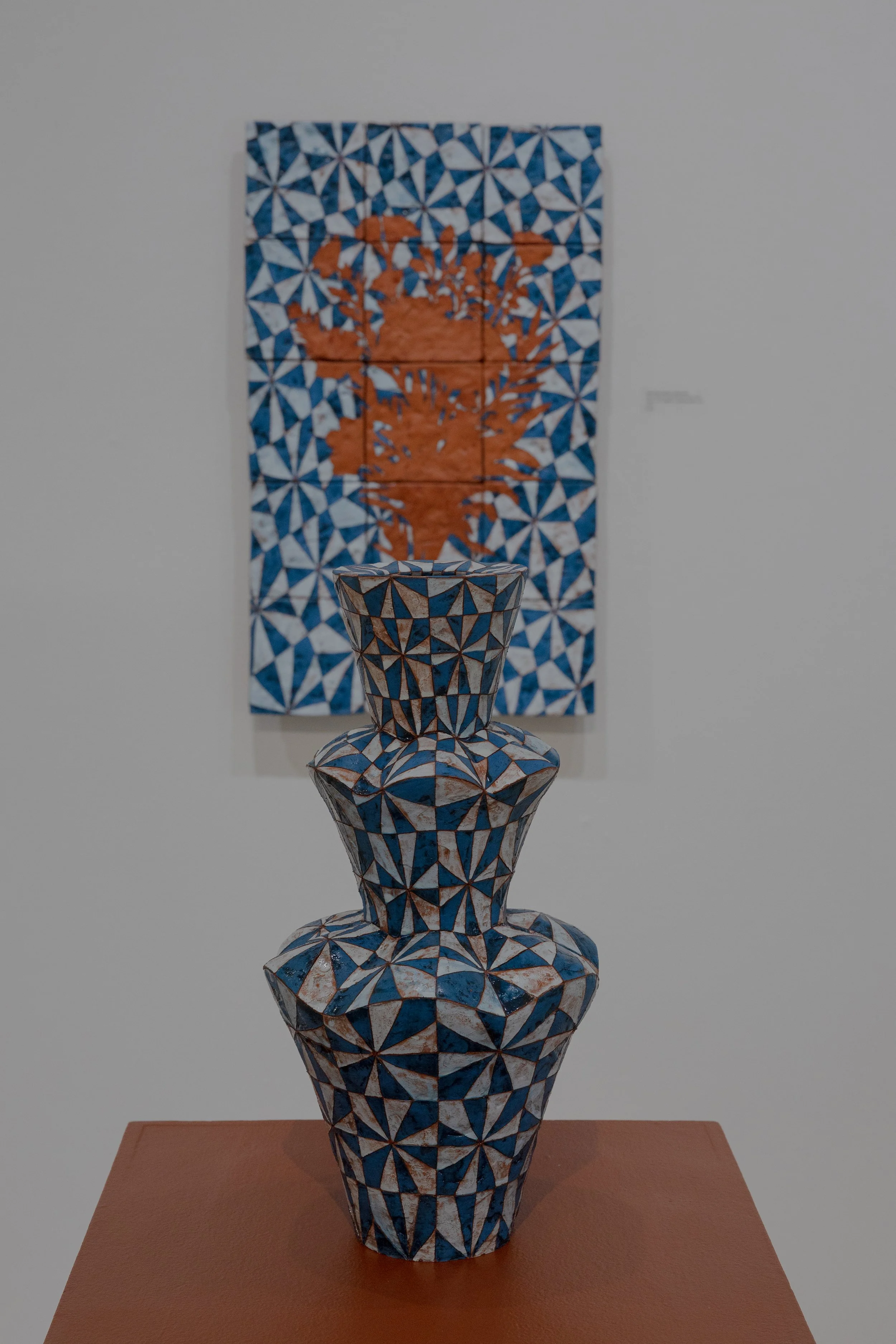 THE ARRANGEMENT No. 3, Vessel and Tile Panel Installation
