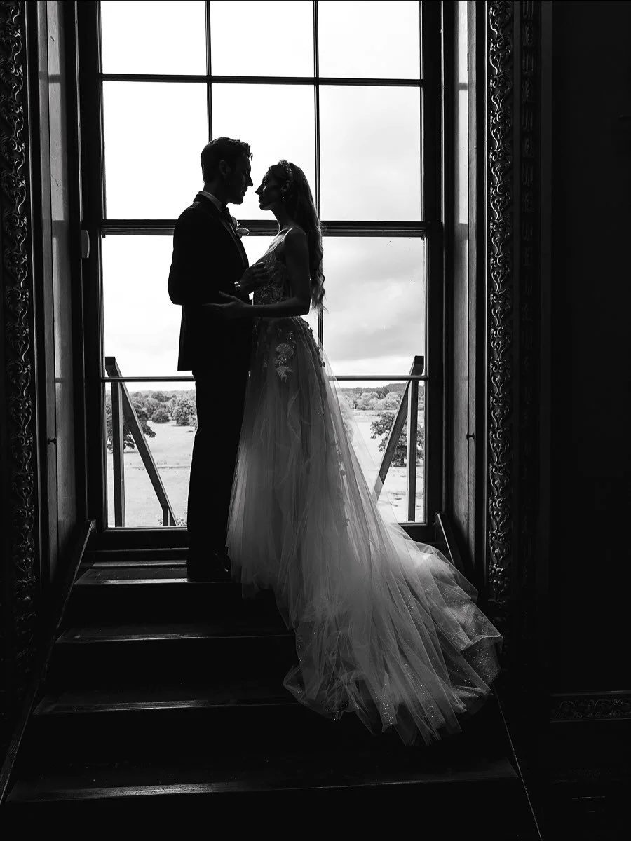 Framed by the soft light through the window ✨
A quiet, elegant moment before the celebrations begin &mdash; just the two of them, taking it all in.
#WeddingPhotography #WindowLight #SilhouetteShot #RomanticMoments #StunningCouple #WeddingInspiration 
