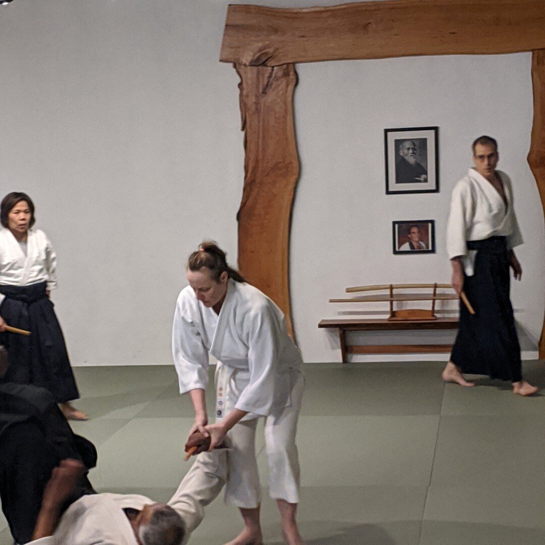 &quot;To appreciate the best opportunity for attack and defense, you must fully understand the rhythm of movement.&quot; - Sadami Yamada, Principles And Practice Of Aikido

Congrats to the new 1st Kyu! .
.
.
#aikido #aikidoka #aikikai #dojo #budo #ma