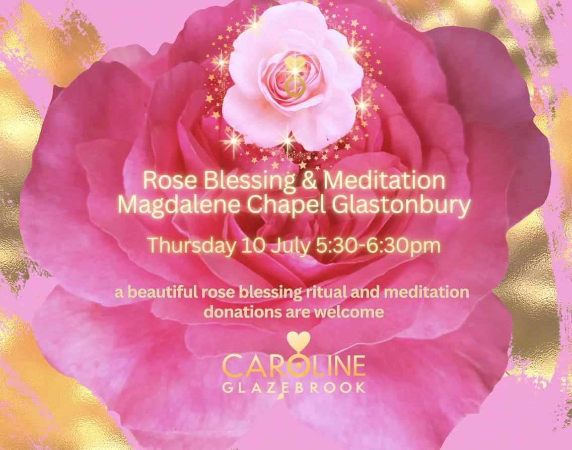 Rose Blessing and Meditation at the Magdalene Chapel, Glastonbury