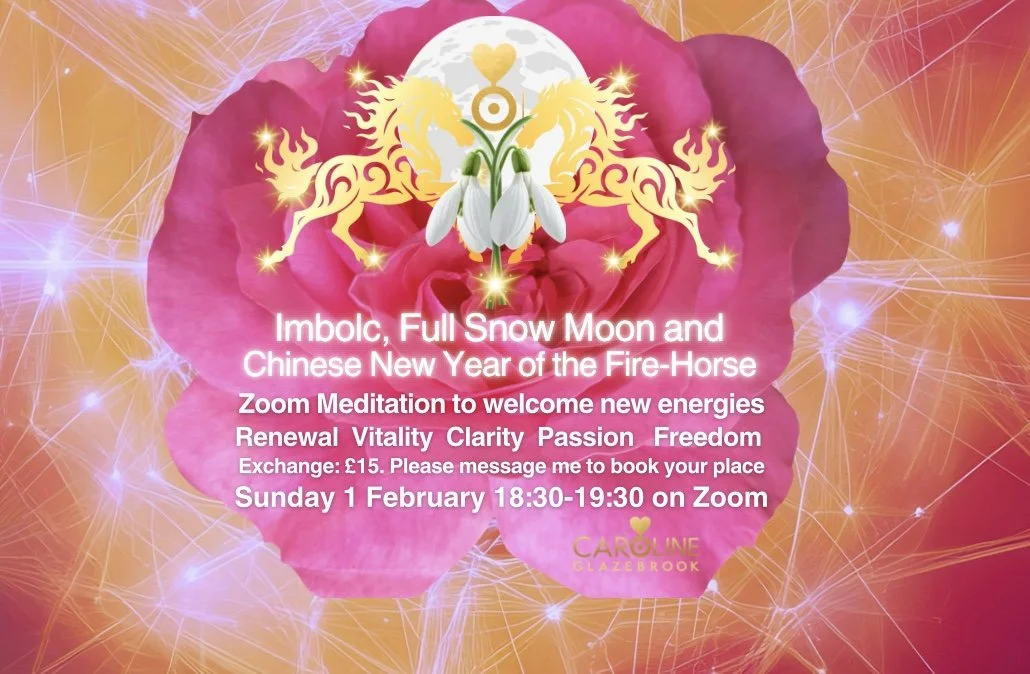Imbolc, Full Moon and Chinese New Year Meditation