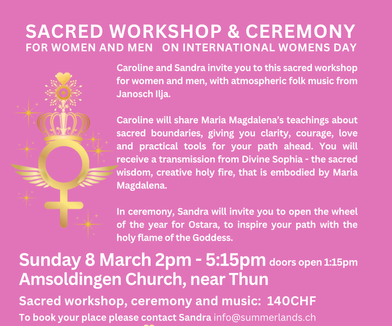 International Women's Day Workshop - Switzerland