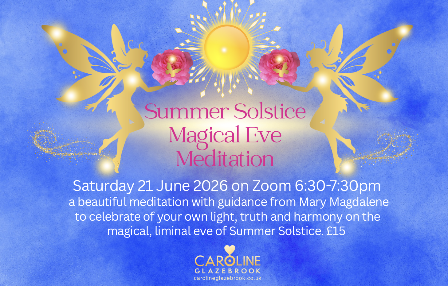 Join me on zoom for Solstice meditation