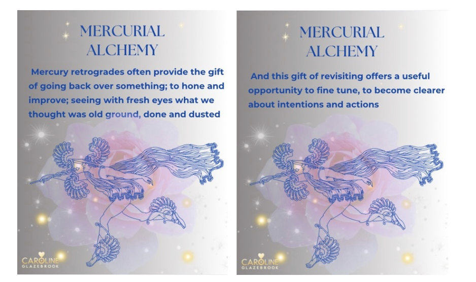 Mercury retrograde made me do it. A convenient excuse or a gift from the heavens?