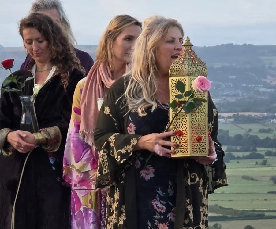 Magdalene Eternal Flame Glastonbury Tor