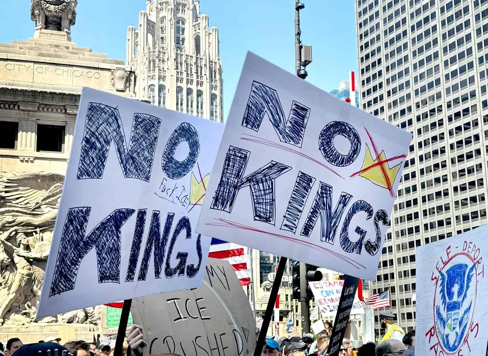“No Kings: This is Chicago!”