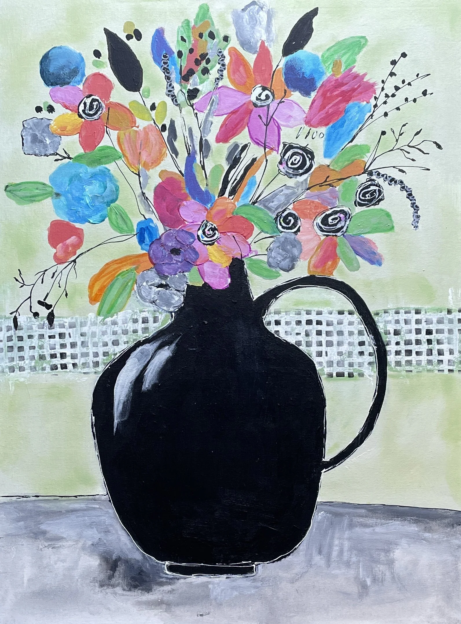 A Jug of Flowers