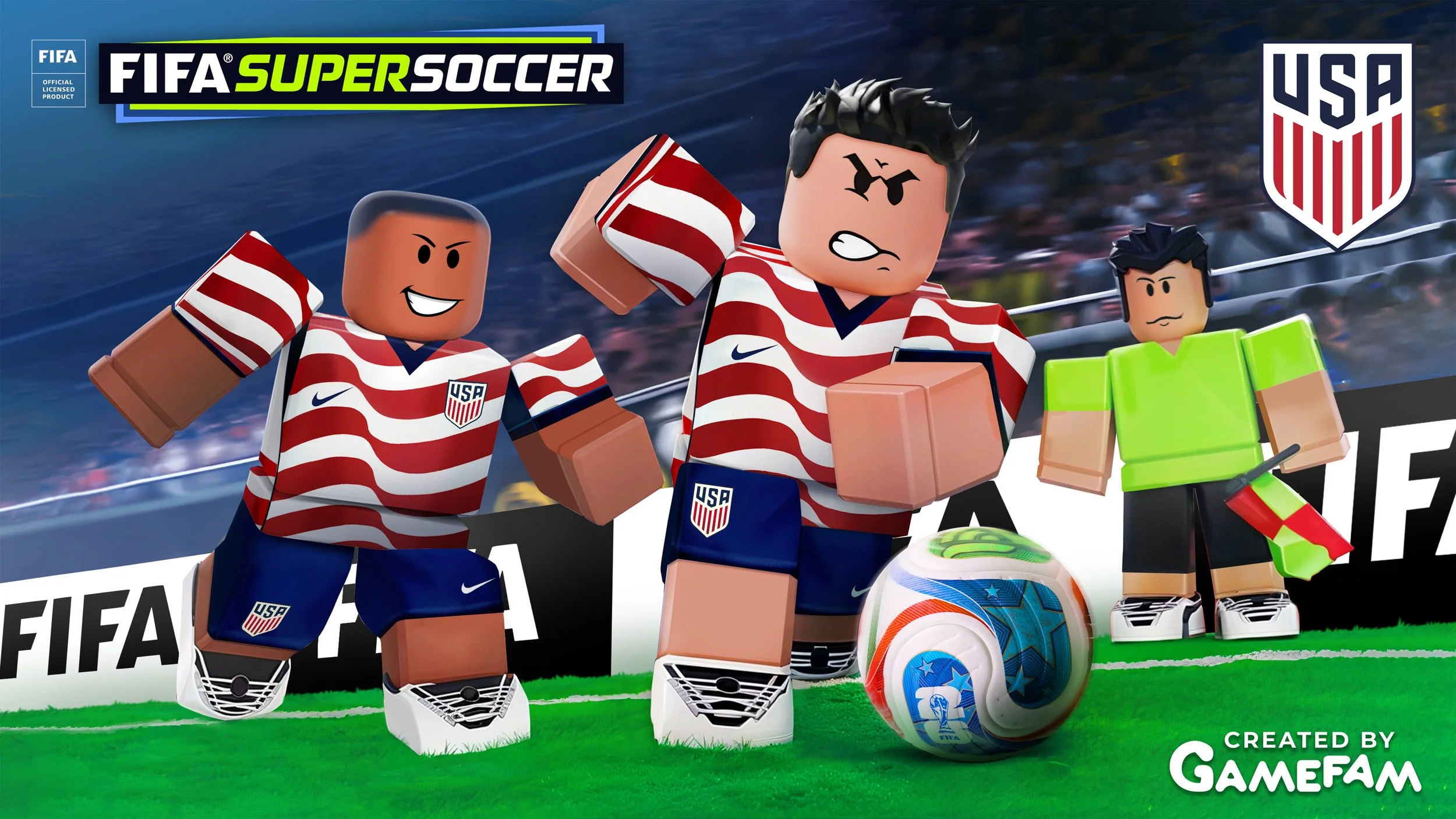 U.S. SOCCER AND GAMEFAM BRING NATIONAL TEAM TO ROBLOX, DEBUTING NEW FIFA WORLD CUP 2026™ KITS IN A VIDEO GAME FOR FIRST TIME