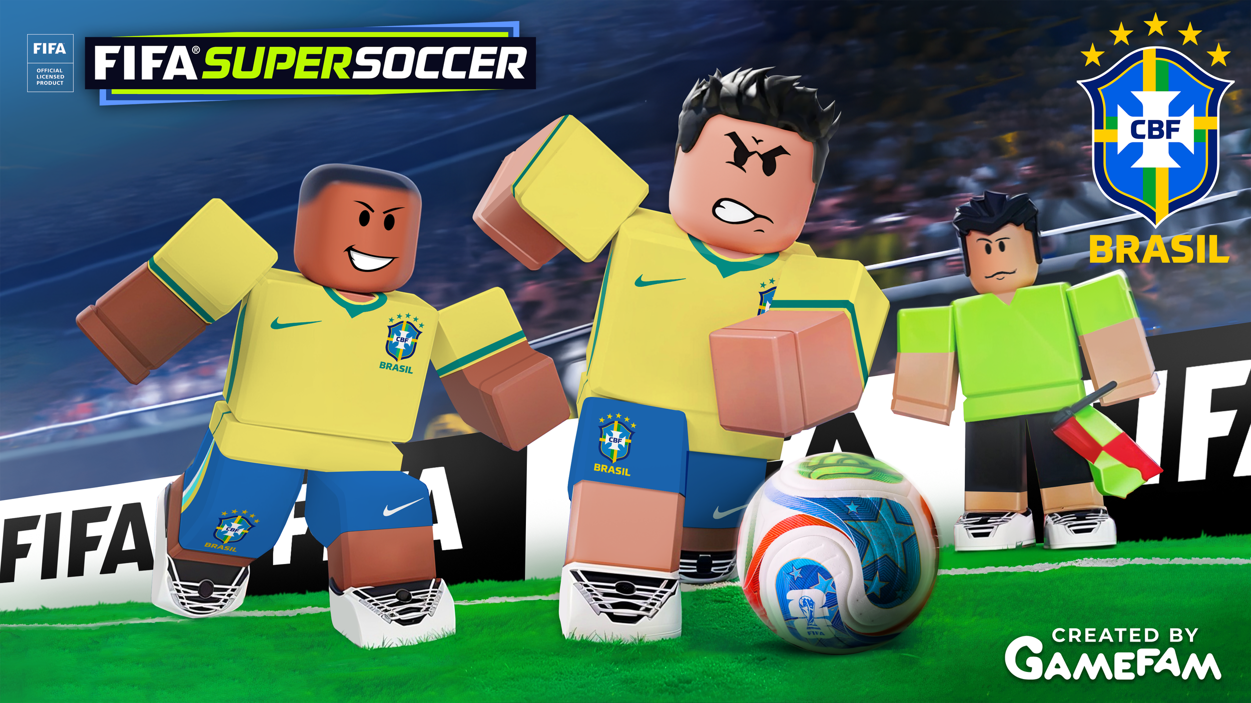 CBF AND GAMEFAM LAUNCH NATIONAL TEAM EVENT IN FIFA SUPER SOCCER ON ROBLOX, SPARKING FANDOM AHEAD OF FIFA WORLD CUP 2026™