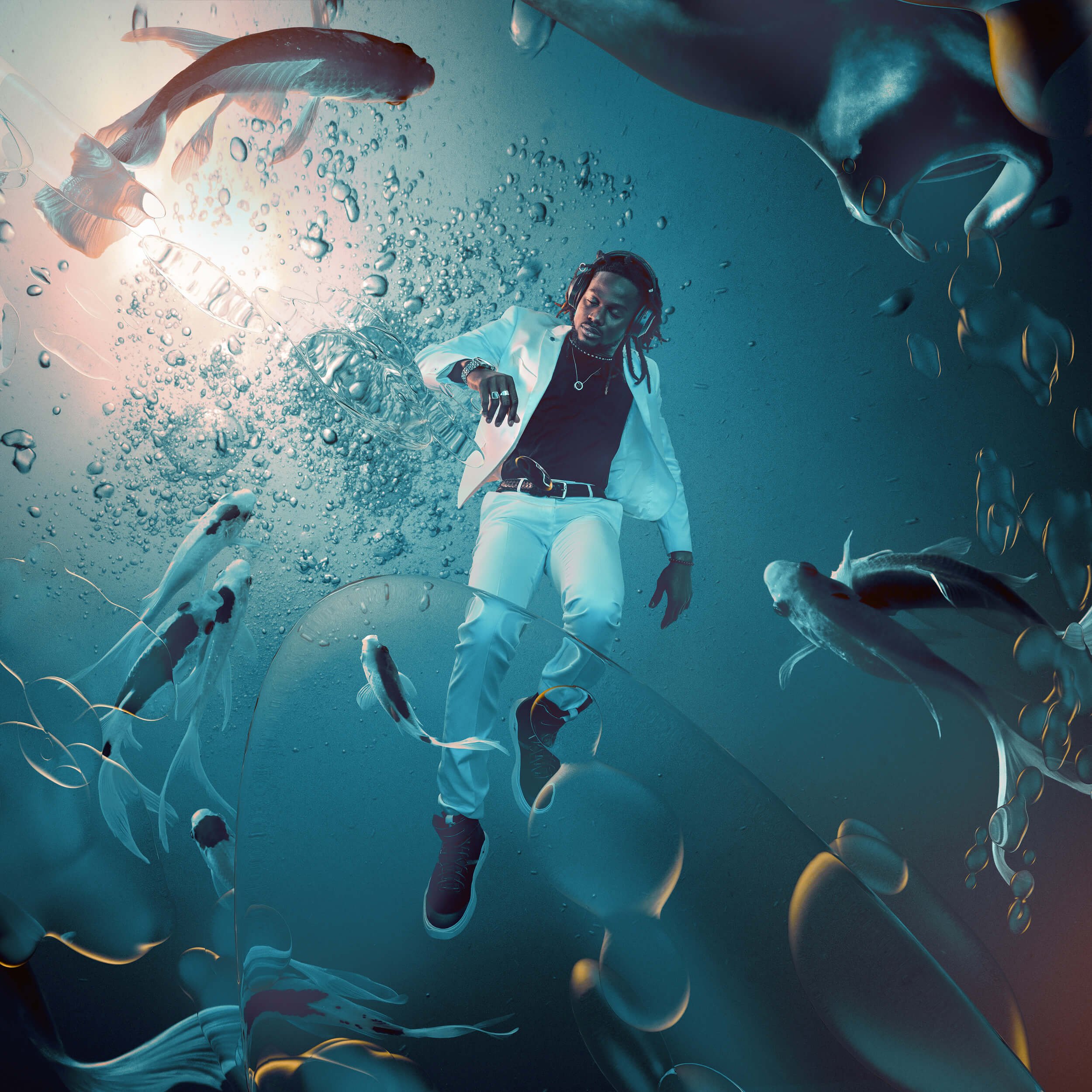 Underwater dreams- Brick Pako's 'Motivation' album art by MuruStudios advertising photographers in Madrid Barcelona Pamplona Spain 01.jpg