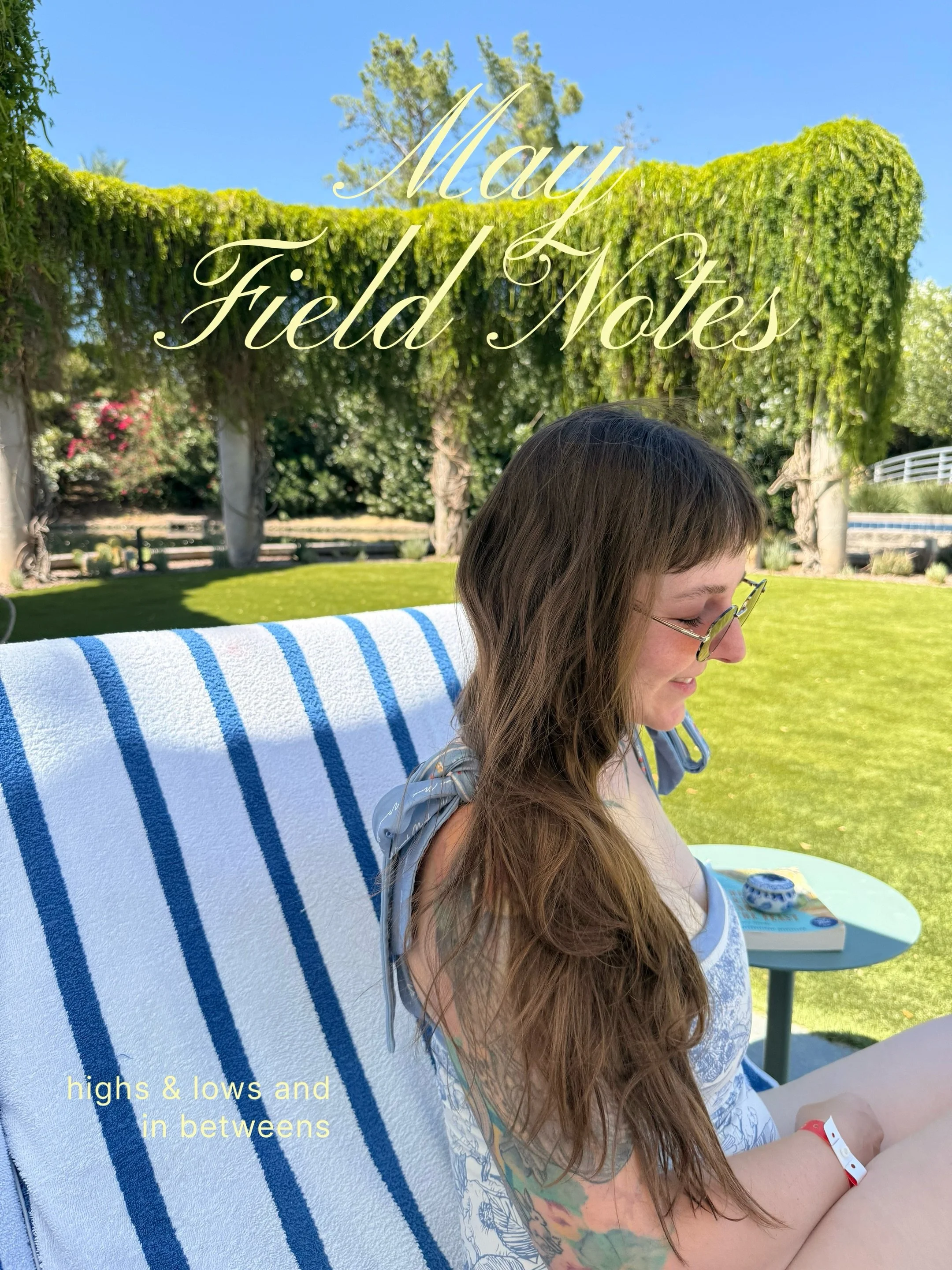 ok, may. that&rsquo;s a wrap 🎀 

i like the idea of sharing a monthly highs and lows and in betweens. day to day is more than a highlight reel, and while this month had some exceptional highs, it also had some very real lows.

this is month one of t