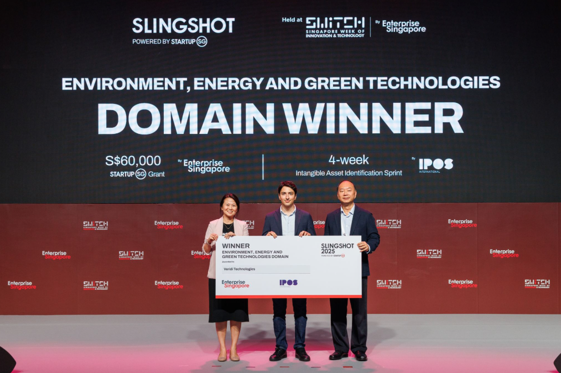 Veridi Wins at Singapore Week of Innovation &amp; Technology