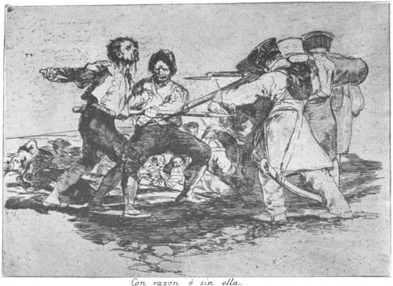 Goya, With or Without Reason (Plate 2)