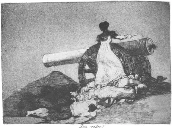 Goya, What Courage! (Plate 7)
