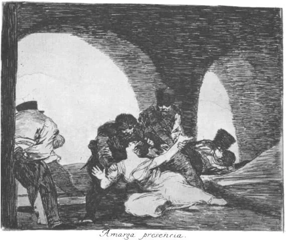 Goya, Bitter Presence (Plate 13)