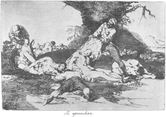 Goya, They Make Use of Them (Plate 16)