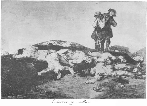 Goya, Bury Them and Keep Silent (Plate 18)