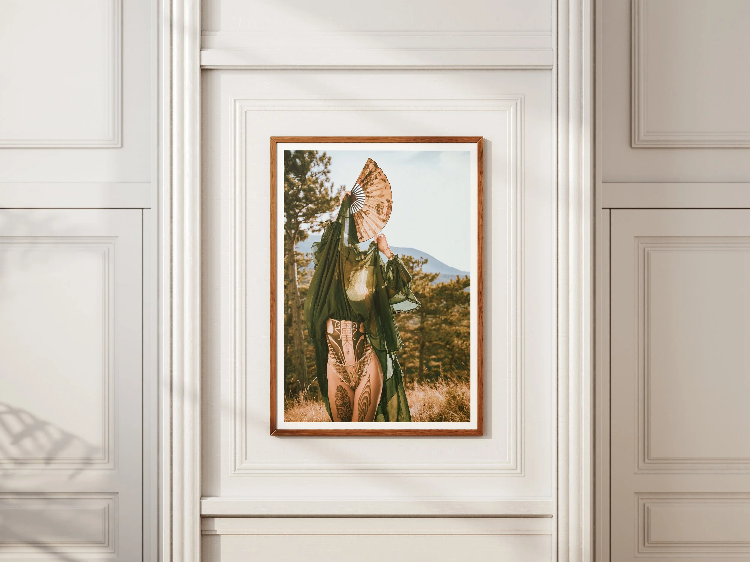 Frankie Breakfast - Renaissance Rebellion - Folding Fan_Poster_Frame_on_the_Floor_Mockup_3.jpg