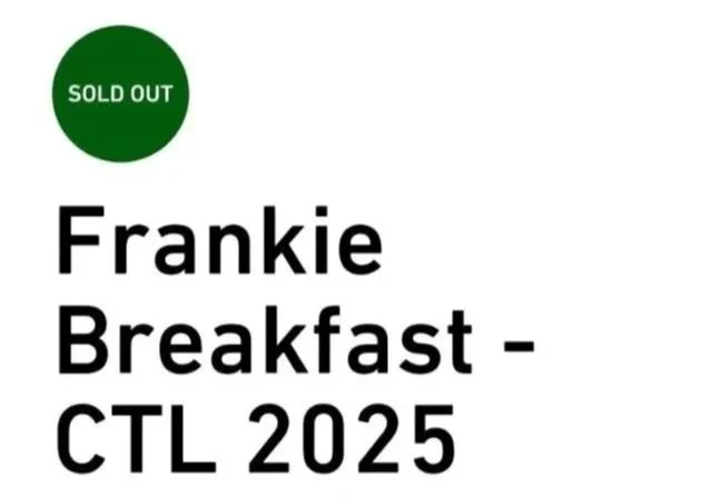 Sold out status for Frankie Breakfast's 2025 fine art photography series, highlighting high collector demand