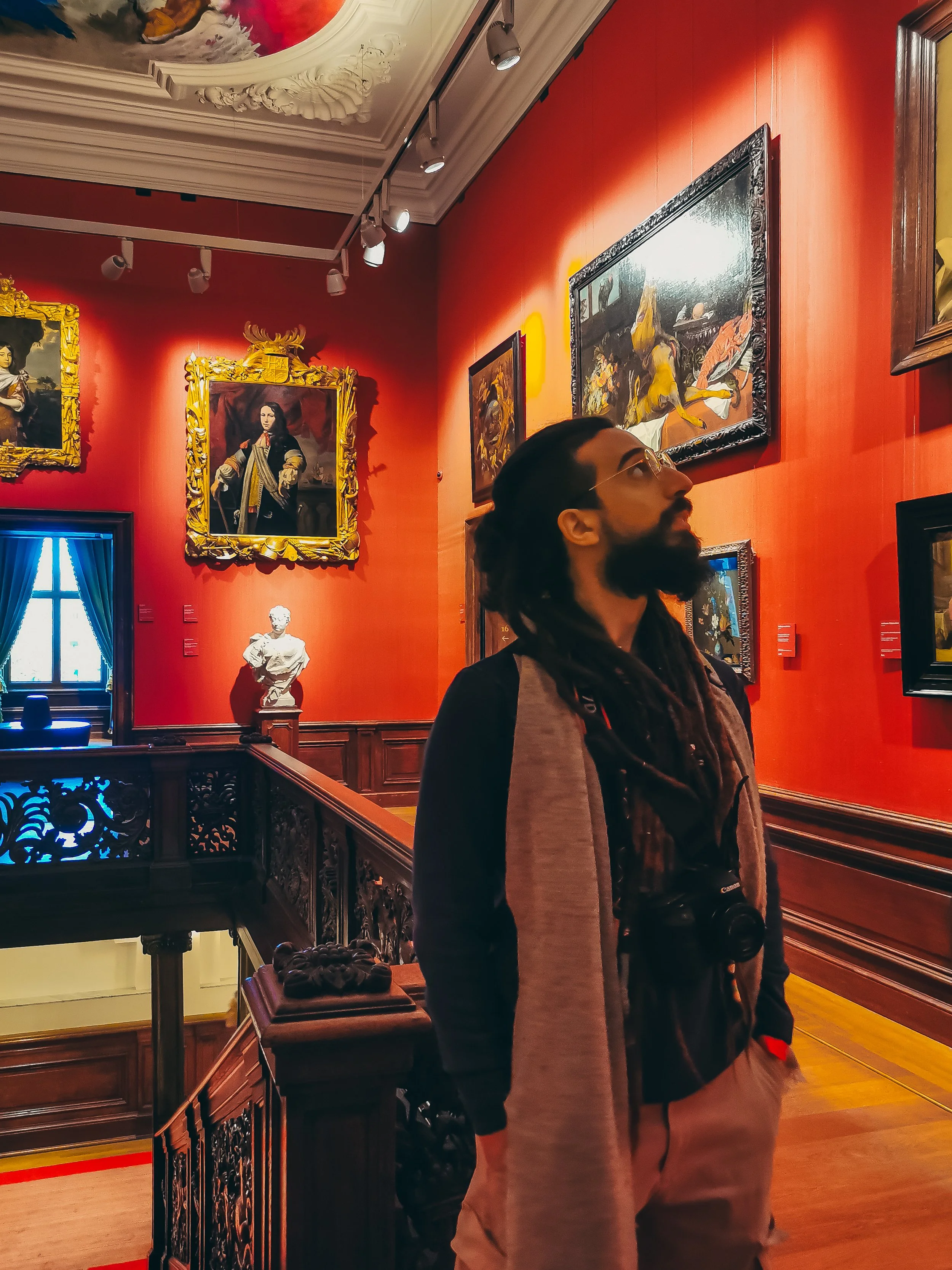 Artist Frankie Breakfast at an international art exhibition, bridging contemporary fine art photography with museum-grade archival quality.