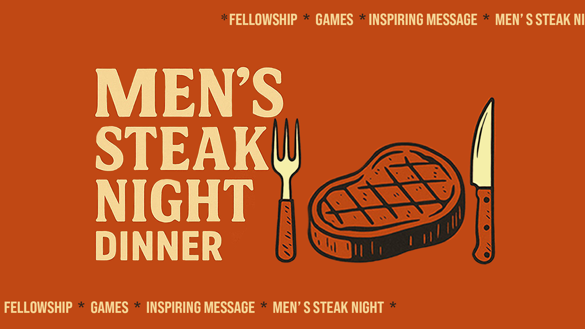 Men's Steak Night