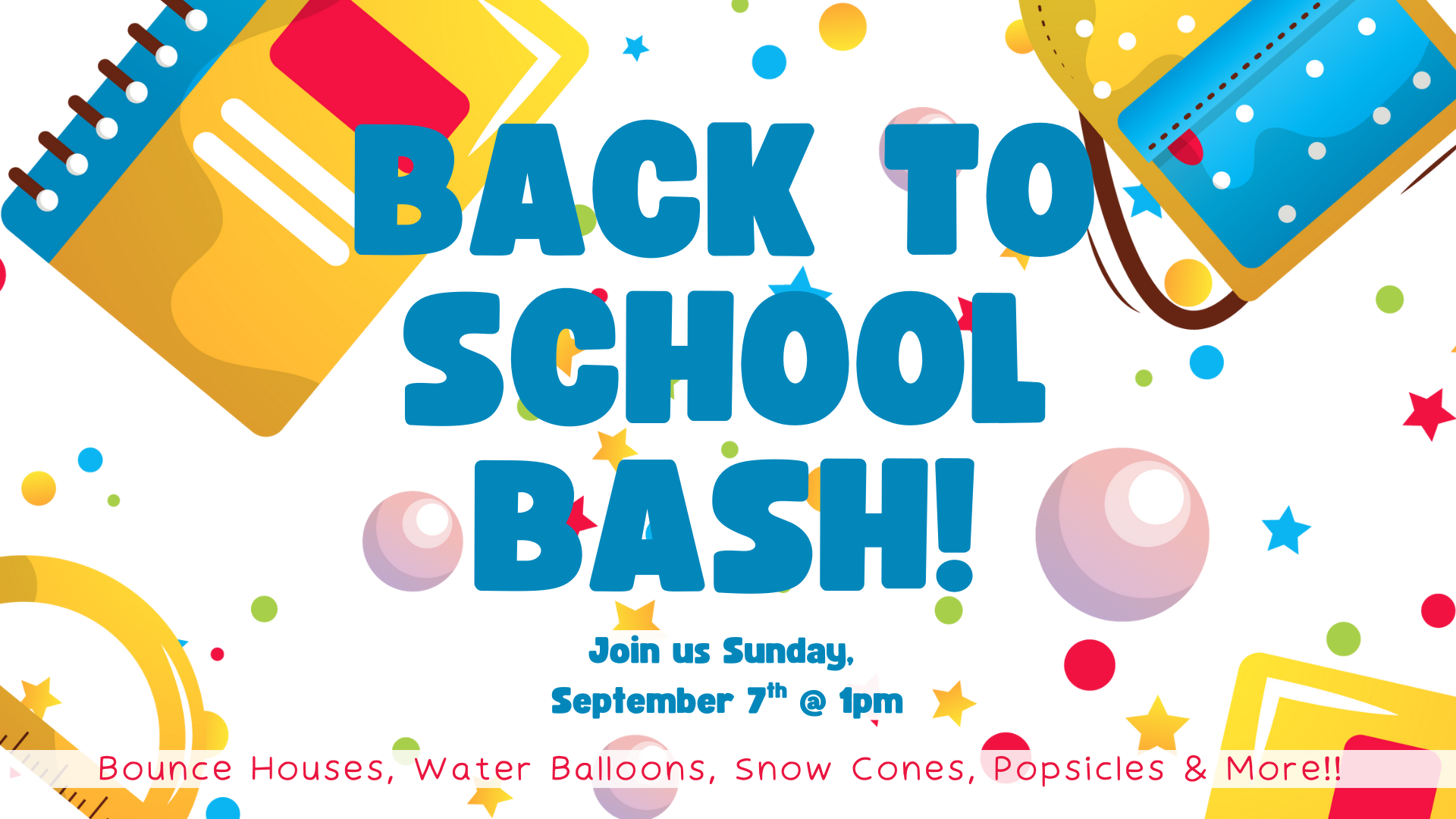 Back to School Bash
