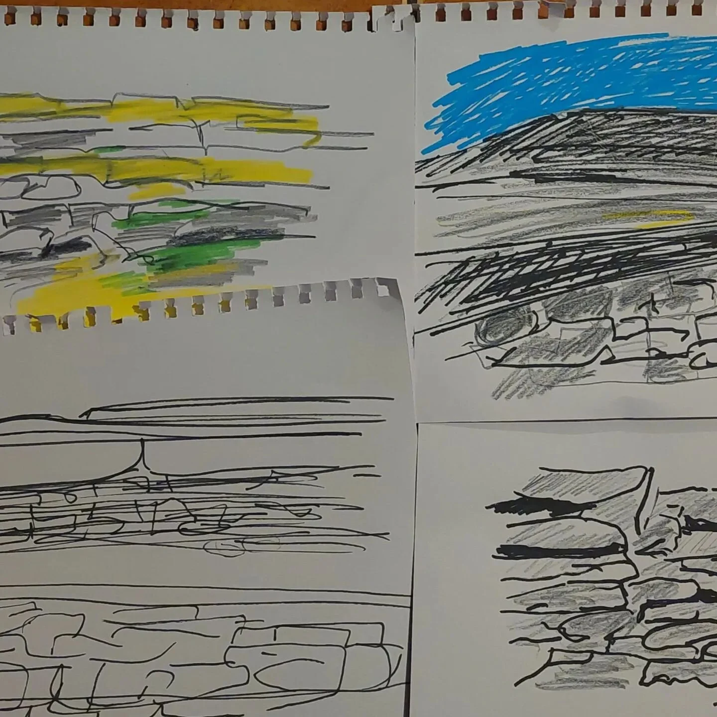Day 30,not much painting today,some  quick sketches while visiting the Burren . It's hard to put into words how special the Burren is. I will continue to visit this amazing place and will aim to  get some paintings completed.
#marchcreate23
#sketches