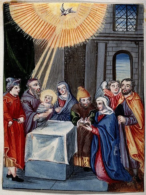 Week 12 - The presentation of the child Jesus in the temple