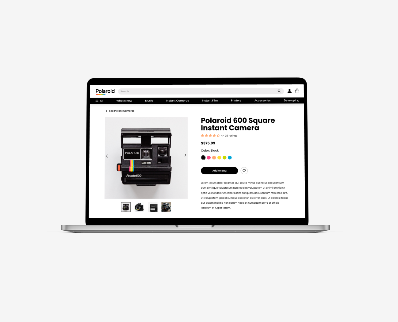 Design Test (Web & Mobile)